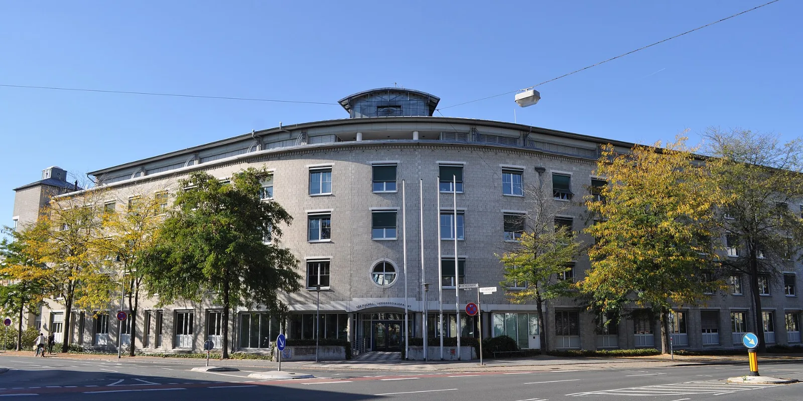 Gebäude des Hessischen Landessozialgerichts in Darmstadt
